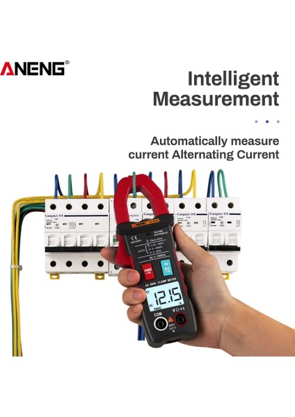 Mavi ST203 Dijital Pens Metre Ac/dc Akım Gerilim True Rms Otomatik Aralık Kapasitesi Temassız Multimetre Test Cihazı (Yurt Dışından)