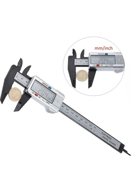 0-100MM Elektronik Sürmeli Kumpas Dijital LCD Ekran, Ağaç Işleme/marangozluk Aletleri, 0-100MM, 0-150MM Isteğe Bağlı Iki Versiyon (Yurt Dışından) modelleri