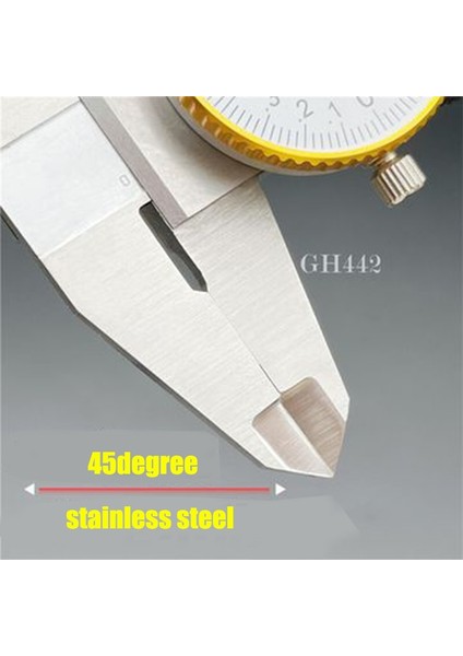 0-150MM 0.02MM 0.01MM/0.02MM Yüksek Çözünürlüklü Darbeye Dayanıklı Metal Kadranlı Kumpaslar Paslanmaz Çelik Sürmeli Kumpas Derinlik Çapı Ölçme Araçları (Yurt Dışından) fırsatları