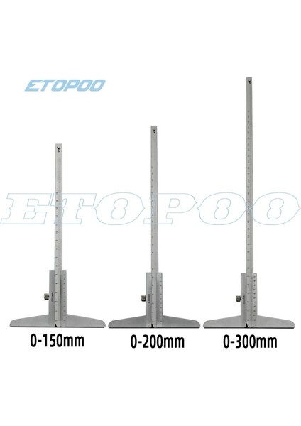 150MM Yüksek QUALITY150MM 200MM 300MM Derinlik Sürmeli Kumpas 0.02MM Çelik Metrik Ölçer Mikrometre 6/8/12 Inç Derinlik Ölçme Araçları (Yurt Dışından)