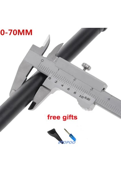 70MM Çelik 70MM 100MM 150MM 200MM 300MM Sürmeli Kumpas Çelik Kumpas Ölçer Mikrometre Pie De Rey Paquimetro Plastik Dijital Kumpas Cetvel (Yurt Dışından)