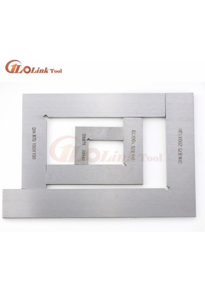 50X40 Geniş Taban 90 90 Derece Düz Kenarlı Kare Marangoz Kare Bıçaklı Deneme Kare Açılı Kare L Şeklinde Marangoz Cetveli Markalama Ölçer Marangoz (Yurt Dışından) fırsatları