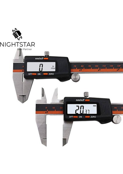 Kutusu Yok Nauwkeuriger Paslanmaz Çelik Dijital Kumpas 6 "150MM Messschieber Paquimetro Ölçüm Cihazı Sürmeli Kumpaslar (Yurt Dışından) fiyatları