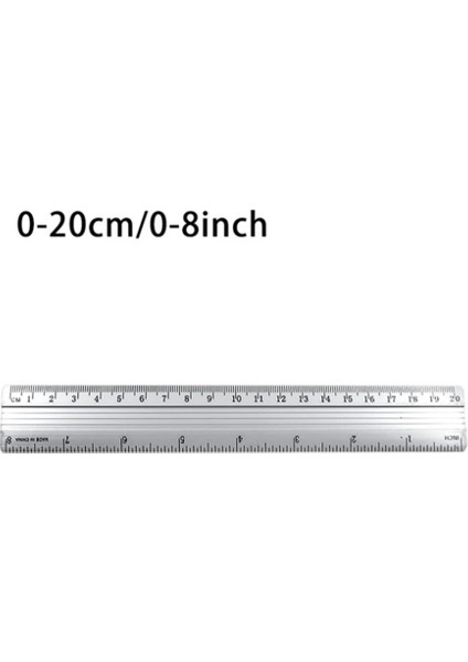 15 cm 1 Adet 15/20/30 cm Cetvel Alüminyum Alaşımlı Düz Cetveller Koruyucu Ölçekli Tedbir Çizim Aracı Okul Ofis Için (Yurt Dışından) fırsatları