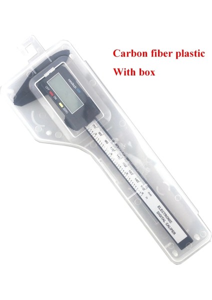 Çelik Kutu Yok Dijital Sürmeli Kumpas 150MM 6 Inç LCD Ekran Paslanmaz Çelik/karbon Fiber Plastik 0.1mm Kumpaslar Micrometro Paquimetro (Yurt Dışından) modelleri