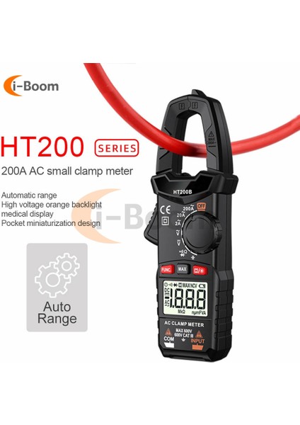 HT200A HT200 Dijital Pens Metre Ac Akım Multimetre Ampermetre Gerilim Test Cihazı 2000 Sayım Araba Amp Hz Kapasite Ölçer Ncv Ohm Aracı (Yurt Dışından) fiyatları