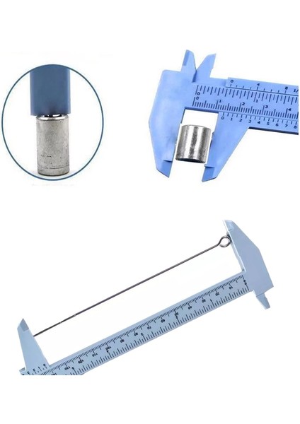 0-150 mm Gri 0-150MM Kumpas Tedbir Çift Ölçekli Sürgülü Ölçer Kaş Cetvel Dövme Kalıcı Sürmeli Kumpas Cetvel Aracı Ölçüm Cetveli (Yurt Dışından) fırsatları