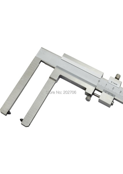 Basit Tip Paslanmaz Çelik Fren Sürmeli Kaliper Fren Diskleri Diskler Ölçme Aletleri Disk Fren Kalınlık Ölçer Pençe Uzunluğu 50MM/80MM (Yurt Dışından) indirimleri