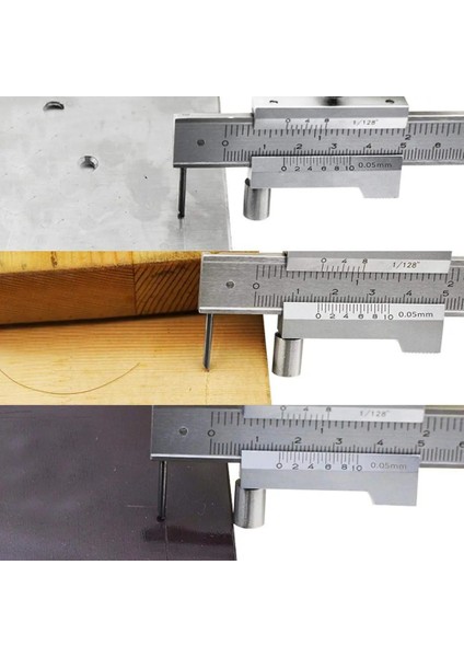 0-400MM 0-200MM 300MM 400MM 500MM Paslanmaz Çelik Paralel Işaretleme Sürmeli Kumpas Karbür Çizici ile Işaretleme Göstergesi Işaretleme Ölçer Aracı (Yurt Dışından) fırsatları
