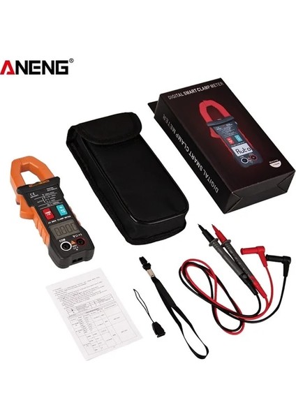 Turuncu ST203 Dijital Pens Metre Ac/dc Akım Gerilim True Rms Otomatik Aralık Kapasitesi Temassız Multimetre Test Cihazı (Yurt Dışından)