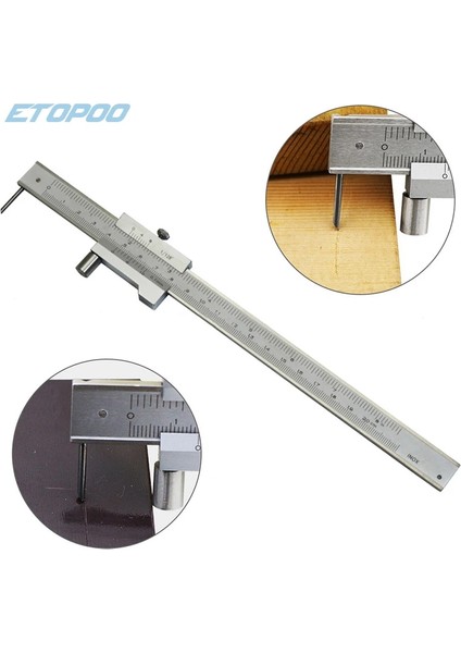 0-200MM 0-200MM 0-300MM 0-400MM 0-500MM Paslanmaz Çelik Paralel Işaretleme Sürmeli Kaliper Karbür Çizici Işaretleme Ölçer Aracı (Yurt Dışından) fırsatları
