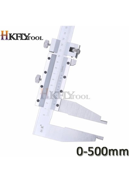 0-500MM 0-500MM Sürmeli Kumpas Çelik Slayt Kumpas ile Uç Tarzı Uzun Çene Ağır Hizmet Kaliper Ölçüm Göstergesi Aracı (Yurt Dışından) fiyatları