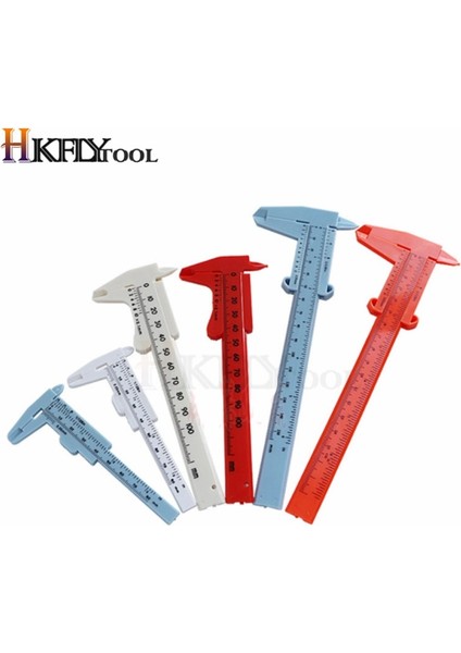 0-80MM Kırmızı Yüksek Kalite 1 Adet 0-80MM Çift Kurallı Ölçek Plastik Sürmeli Kumpas Ölçüm Öğrenci Mini Aracı Cetvel Hediye (Yurt Dışından) fiyatları