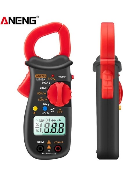 Kırmızı Aneng MT88A Pens Metre Multimetre Dijital Evrensel Metre 1999 Sayımlar Otomatik Aralığı El Dc/ac Gerilim Voltmetre Ncv Testi (Yurt Dışından)