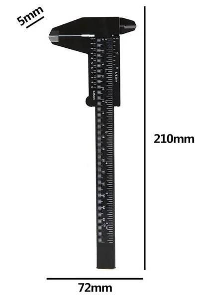 F Profesyonel Dijital Kumpas LCD Ekran Mm/inç Dijital 0-150MM Doğruluk 0.02MM Sürmeli Kumpas Ölçer Mikrometre Ölçme Aracı (Yurt Dışından)