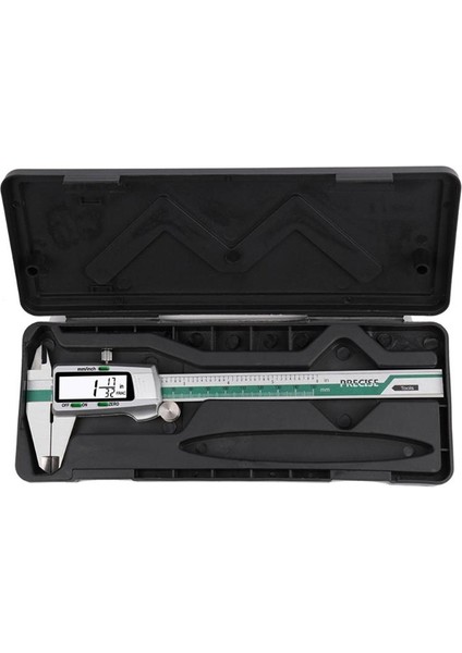 F Profesyonel Dijital Kumpas LCD Ekran Mm/inç Dijital 0-150MM Doğruluk 0.02MM Sürmeli Kumpas Ölçer Mikrometre Ölçme Aracı (Yurt Dışından)