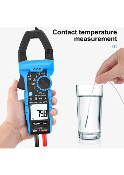 CM83A 600A Ac CM86B 1000A Ac Dc Dijital Pens Metre Multimetre Pinza Amperimetrica True Rms Yüksek Hassasiyetli Kapasite Ncv Ohm Hz Test Cihazı (Yurt Dışından) indirimleri