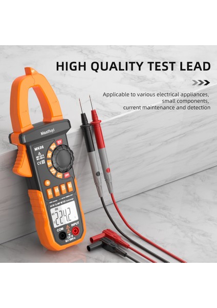 SK11 MK06 Akıllı Dijital Pens Metre Ac Dc Akım Kelepçesi Voltmetre Dijital Ampermetre Amperimetrik Kelepçe True Rms Kapasite Multimetre (Yurt Dışından)