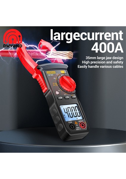 ST182 Aneng ST181 Dijital Pens Metre Dc/ac 6000 Sayım Multimetre Ampermetre Gerilim Test Cihazı Araba Amp Hz Kapasite Ncv Ohm Sıcaklık Test Cihazı (Yurt Dışından)