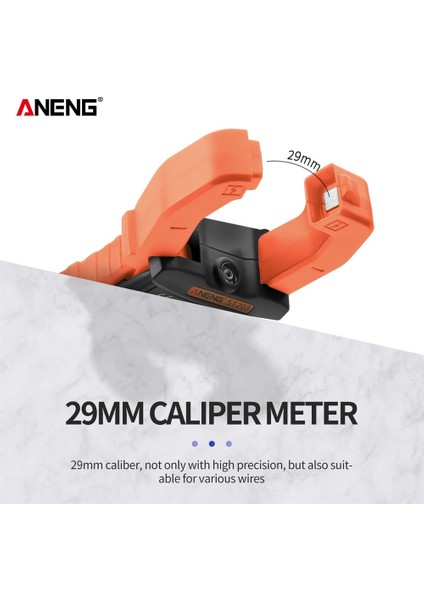 Kırmızı Aneng ST203 Elektrikli Dijital Pens Metre Dc/ac Profesyonel Multimetre Akım Kelepçesi Akıllı Otomatik Gerilim Test Cihazı Aracı (Yurt Dışından)