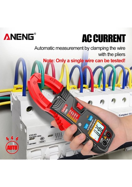 CM80 Kırmızı Aneng CM81 CM80 Dijital Pens Metre Multimetre 600A Ac Akım Test Cihazı Pense Otomatik Aralığı Voltmetre True Rms Direnç Ölçer (Yurt Dışından)