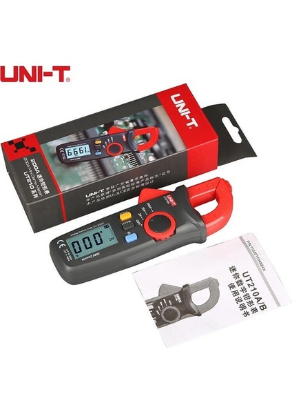 UT210A Unı-T UT204 Pro UT210E Max Dijital Akım Pens Metre Multimetre True Rms 400-600A Otomatik Aralığı Voltmetre Direnç Testi (Yurt Dışından)