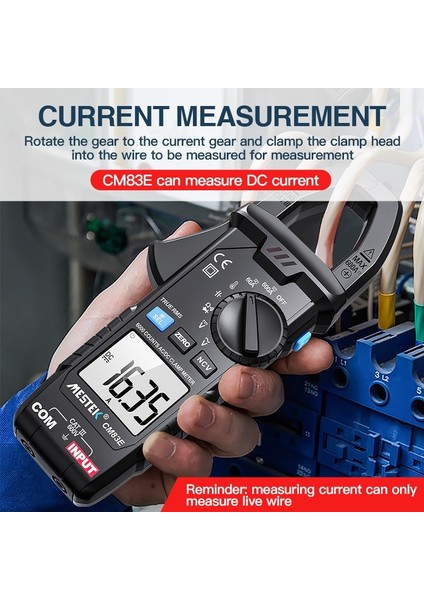 CM83B Mestek Ac Dc Dijital Pens Metre 600A Akım Multimetre Pinza Amperimetrica True Rms Yüksek Hassasiyetli Akım Kelepçesi Amperimetro (Yurt Dışından) indirimleri