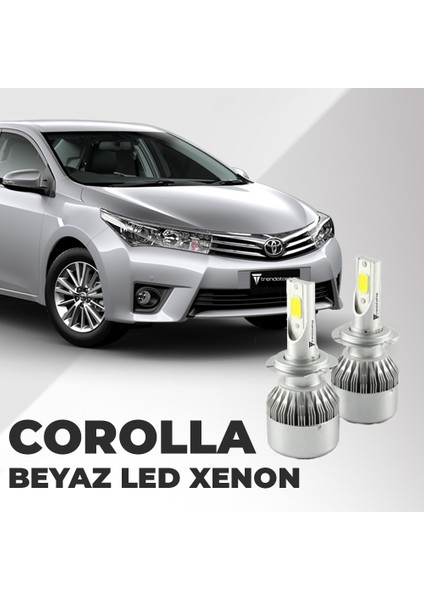 Toyota Corolla 2004-2012 Şimşek Etkili Sis LED Xenon Far Ampulü