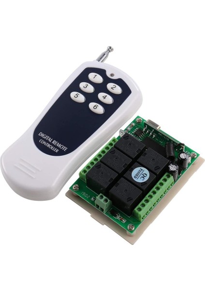 Sanec 6 Kanal 12V 433MHZ Rf Uzaktan Kumanda Devresi