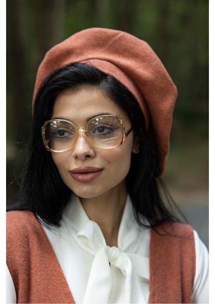 Kadın Somon Rengi Kaşe Şapka fırsatları