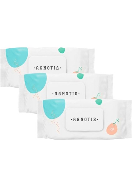 Baby Wipes Islak Mendil 3X70 Adet