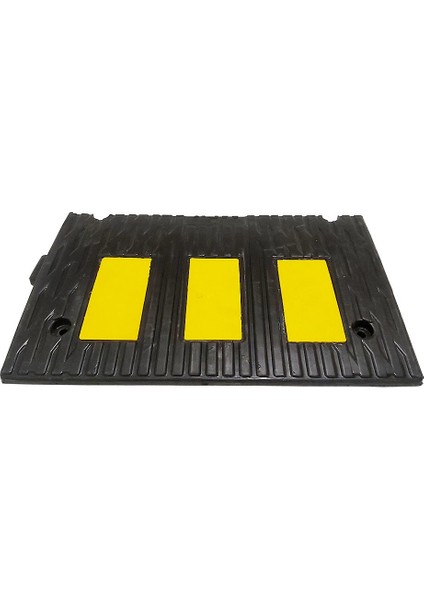 Kauçuk Rampa Set, Otopark Rampası, Kaldırım Rampası 50x30x4,5 cm - 3 Bantlı - 3 Metre
