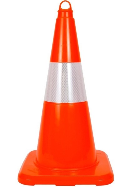 10 Adet PVC Trafik Konisi 50 cm Reflektifli Trafik Dubası - Kampanya Ürünü modelleri