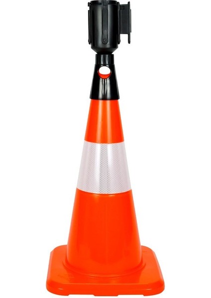 10 Adet PVC Trafik Konisi 50 cm Reflektifli Trafik Dubası - Kampanya Ürünü indirimleri