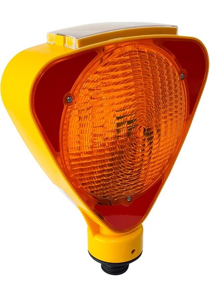 Solar Flaşörlü Ledli Lamba Sarı