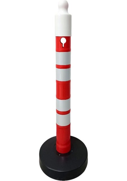 Dubalı Kırmızı Uyarı Dikmesi, 4 Reflektifli - 120 x 11 cm fiyatları