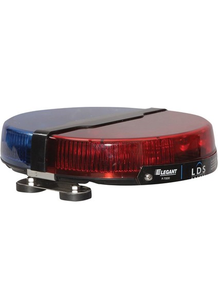 Mini Tepe Lambası Expert Mıknatıslı E-1134 Kırmızı-Mavi