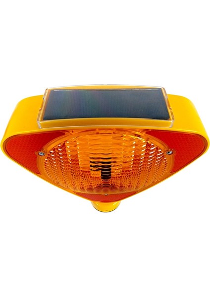 Solar Sarı Üçgen Flaşörlü Siyah Delinatör Seti