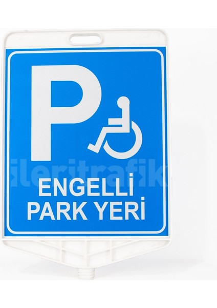 Engelli Park Yeri Uyarı Levhalı Delinatör Seti