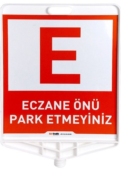 Eczane Önü Park Etmeyiniz Uyarı Levhalı Delinatör Seti Siyah modelleri