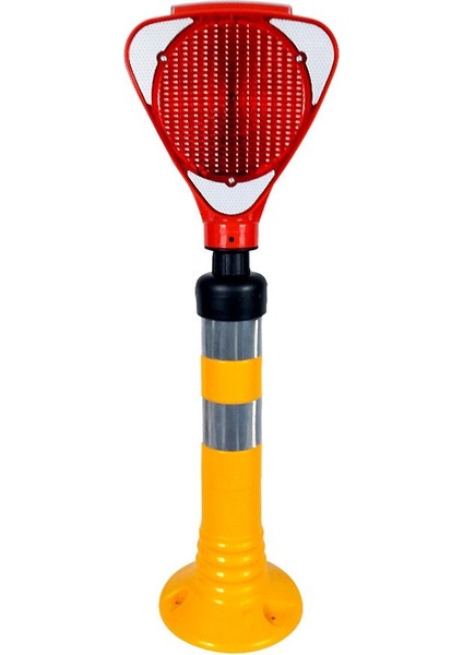 Solar Üçgen Flaşörlü Delinatör Seti Kırmızı