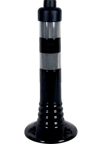 Engelli Park Yeri Üçgen Uyarı Levhalı Delinatör Seti Siyah modelleri