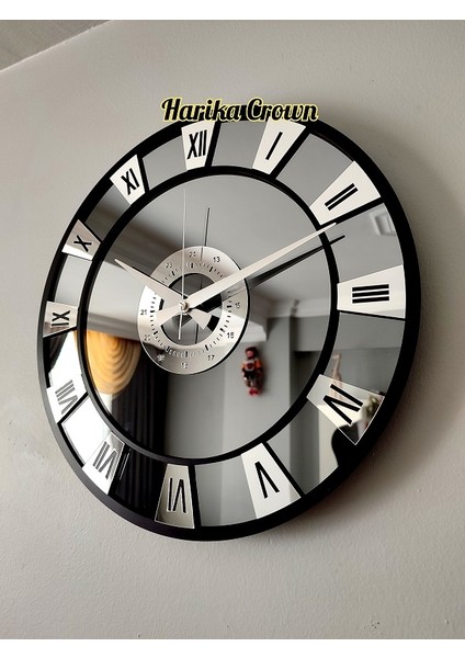 Gerçek Aynalı Dekoratif Duvar Saati (40- 50 Cm) fiyatları