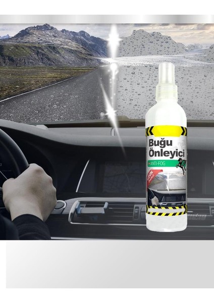 Buğu Önleyici Sprey Araba Cam Buğu Giderici Buhar Önleyici Araç Oto Için Buğu Çözücü 250 ml