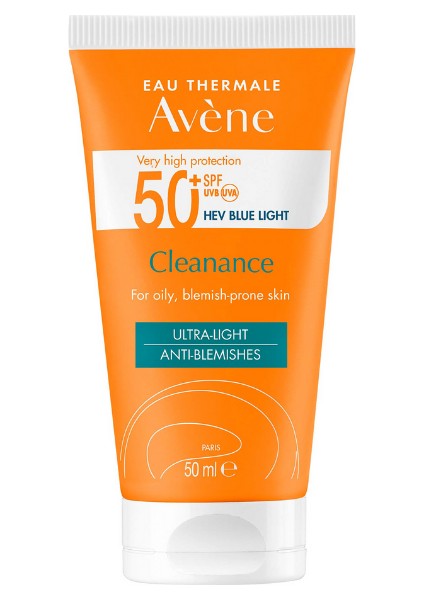 Cleanance Solaire Spf 50 - Yağlı ve Akneli Ciltler İçin Güneş Koruma Kremi 50 ml