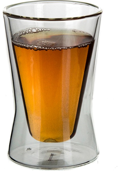 Çift Cidarlı Cam Bardak 250 ml