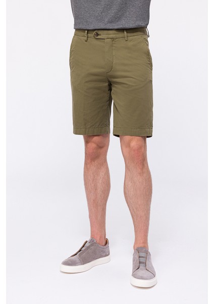 Erkek Haki Chino Şort modelleri