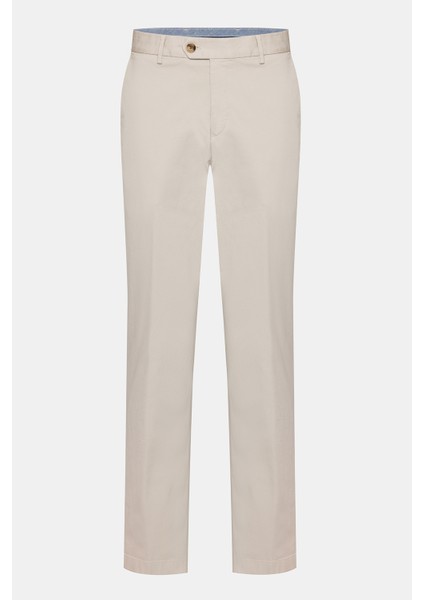 Erkek Bej Chino Pantolon