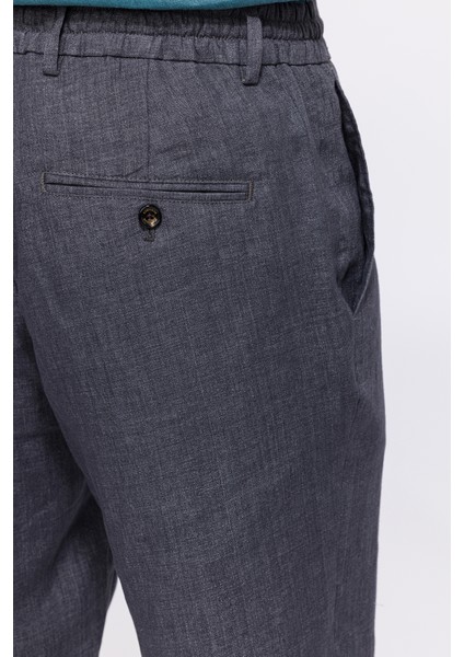 Erkek Indigo Keten Chino Şort fırsatları