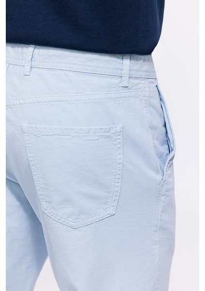 Erkek Mavi Yan Cep Pantolon fırsatları